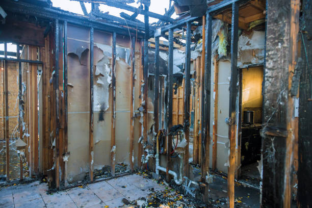 Professional Fire Damage Removal technician working in Ogallala, NE